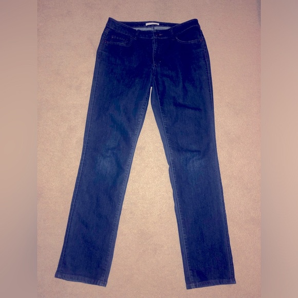 L/N LOFT Curvy Straight Jeans Size 6 / 28 - Picture 3 of 7